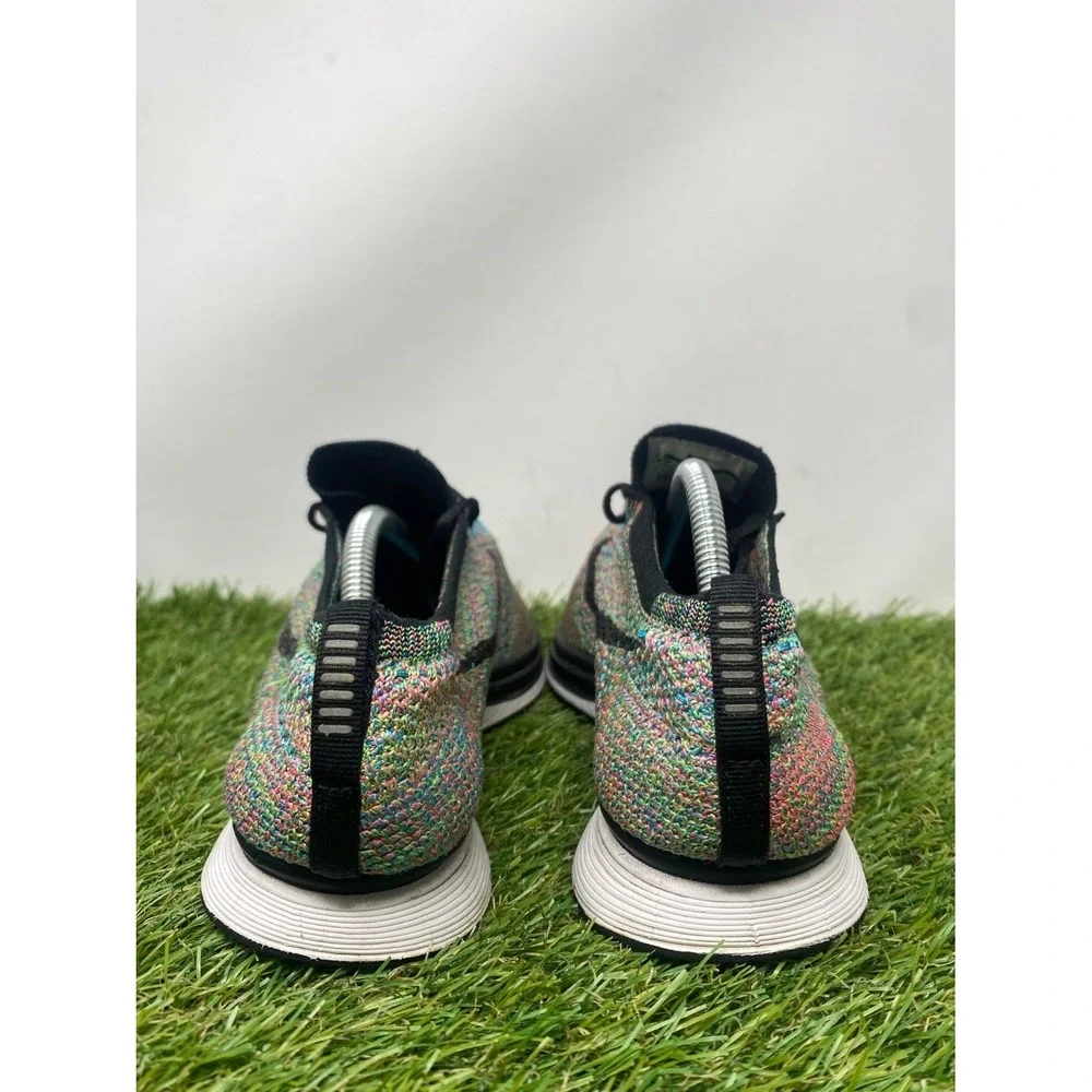 Nike Flyknit Racer Multicolor Mens Running Shoes 526628-304 US 9 woven upper